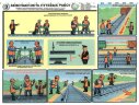 Комплект плакатов: Безопасность путевых работ, 6 листов