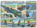 Комплект плакатов: Безопасность путевых работ, 6 листов