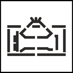 Знак Поднимать непосредственно за груз