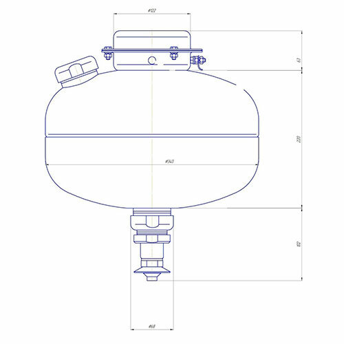 Модули тонкораспыленной воды МУПТВ – 13,5 (Тунгус)
