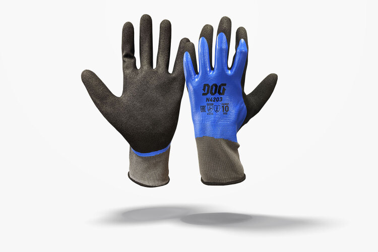 Перчатки рабочие Dog Sensor Flex N4203