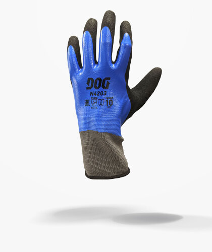 Перчатки рабочие Dog Sensor Flex N4203
